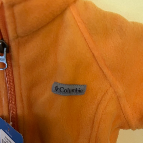 Columbia Kids' Orange Fleece Jacket Size Toddler 2T NWT - Picture 3 of 5